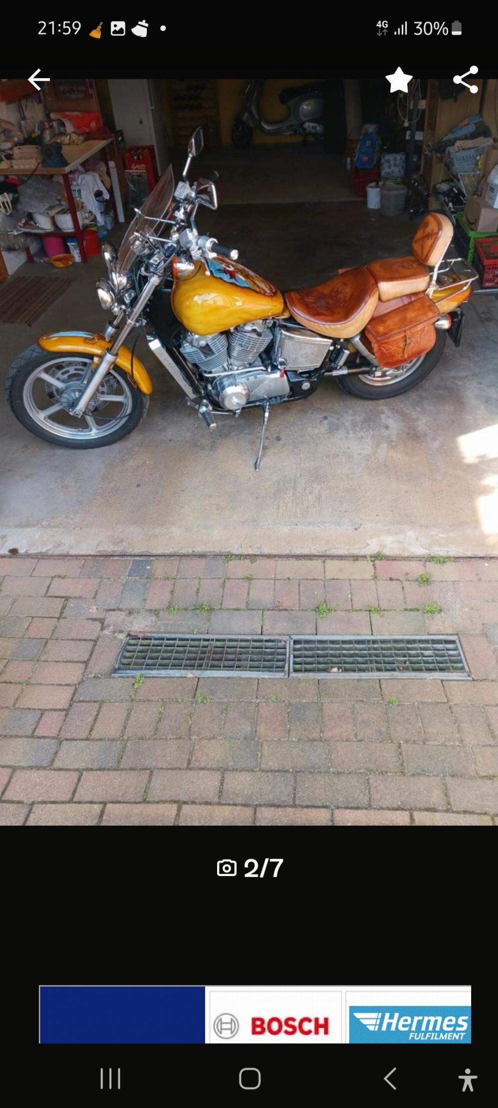 Motorrad verkaufen Honda Shadow VT 1100 C SC 23 Ankauf